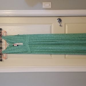 Green Long Summer Dress